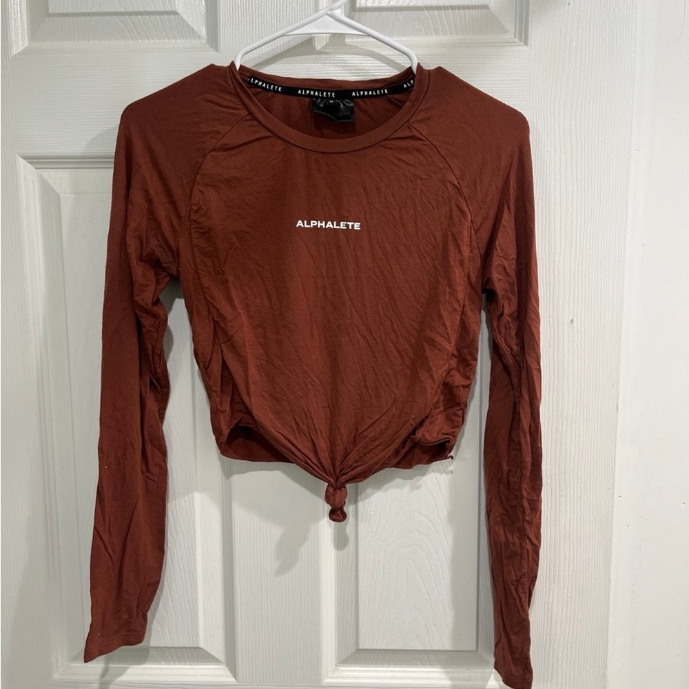 Alphalete Long Sleeve Crop